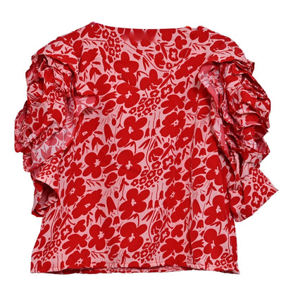 Women's floral printed top