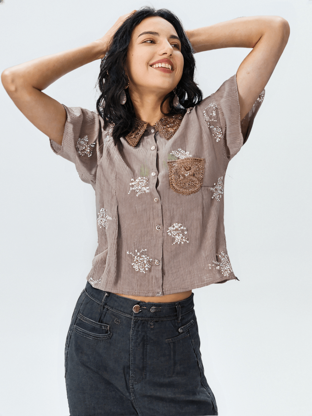 Women's Embroidered Shirt