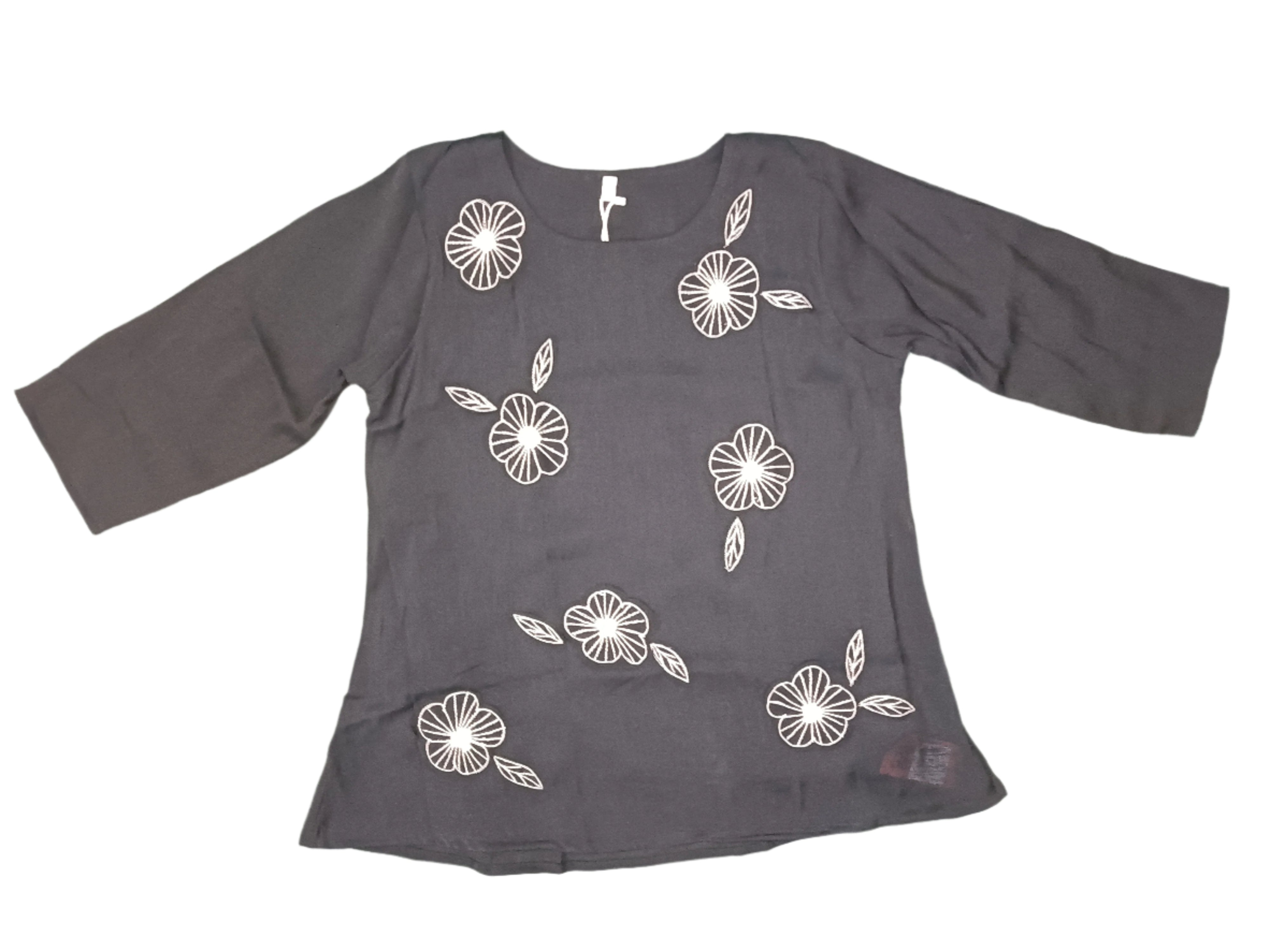 Women's Floral Embroidered Top