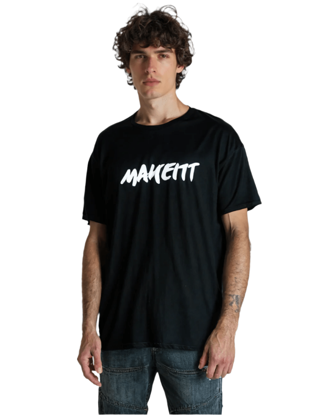 Rex-Straut Men's "MAKE IT" Graphic Tee