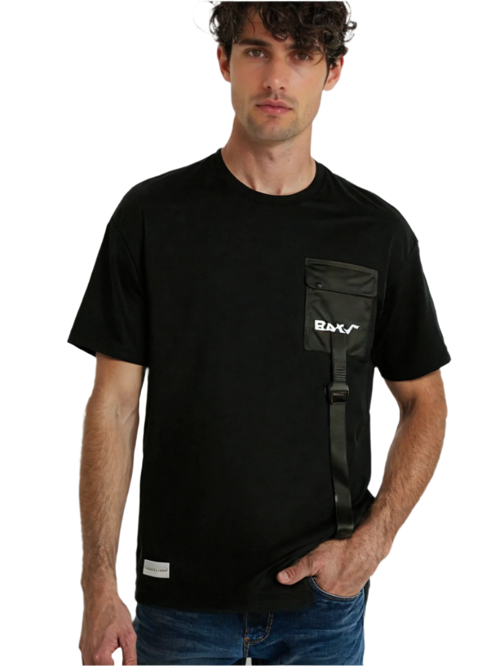Rex-Straut Men's Stand Out with Effortless Street Style T-shirt