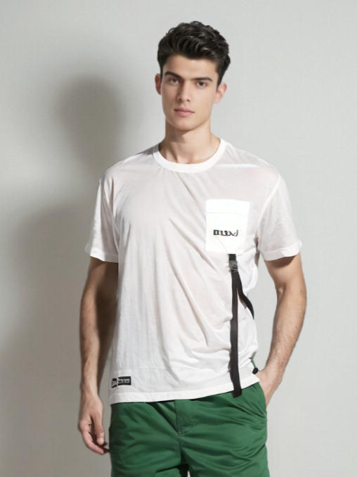 Rex-Straut Men's Stand Out with Effortless Street Style T-shirt