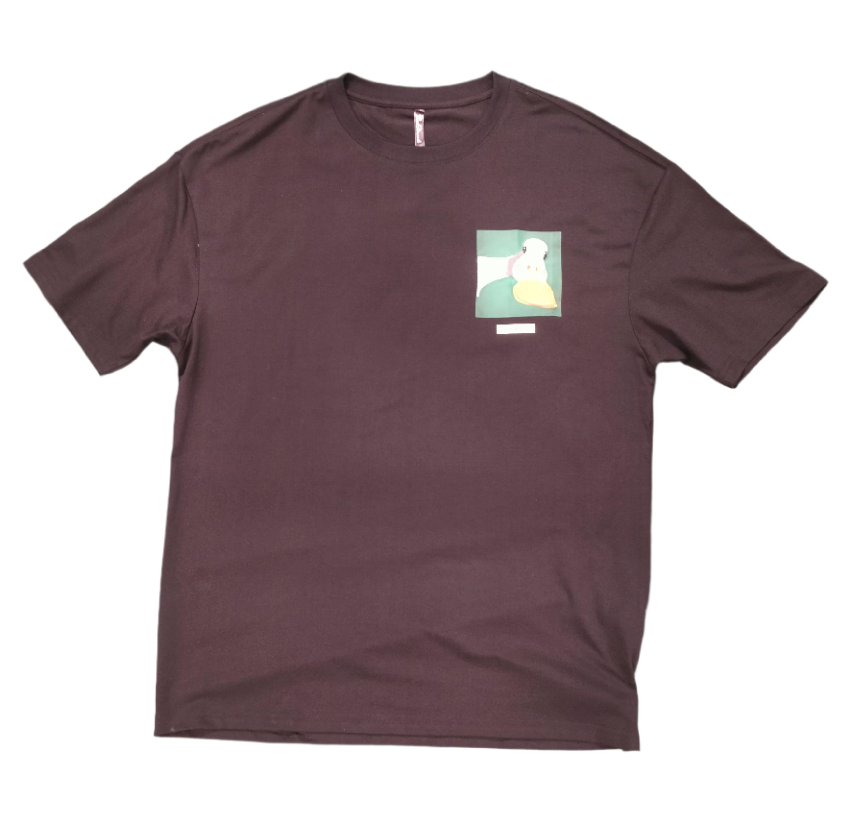 Rex-Straut Men's abstract character print T-shirt
