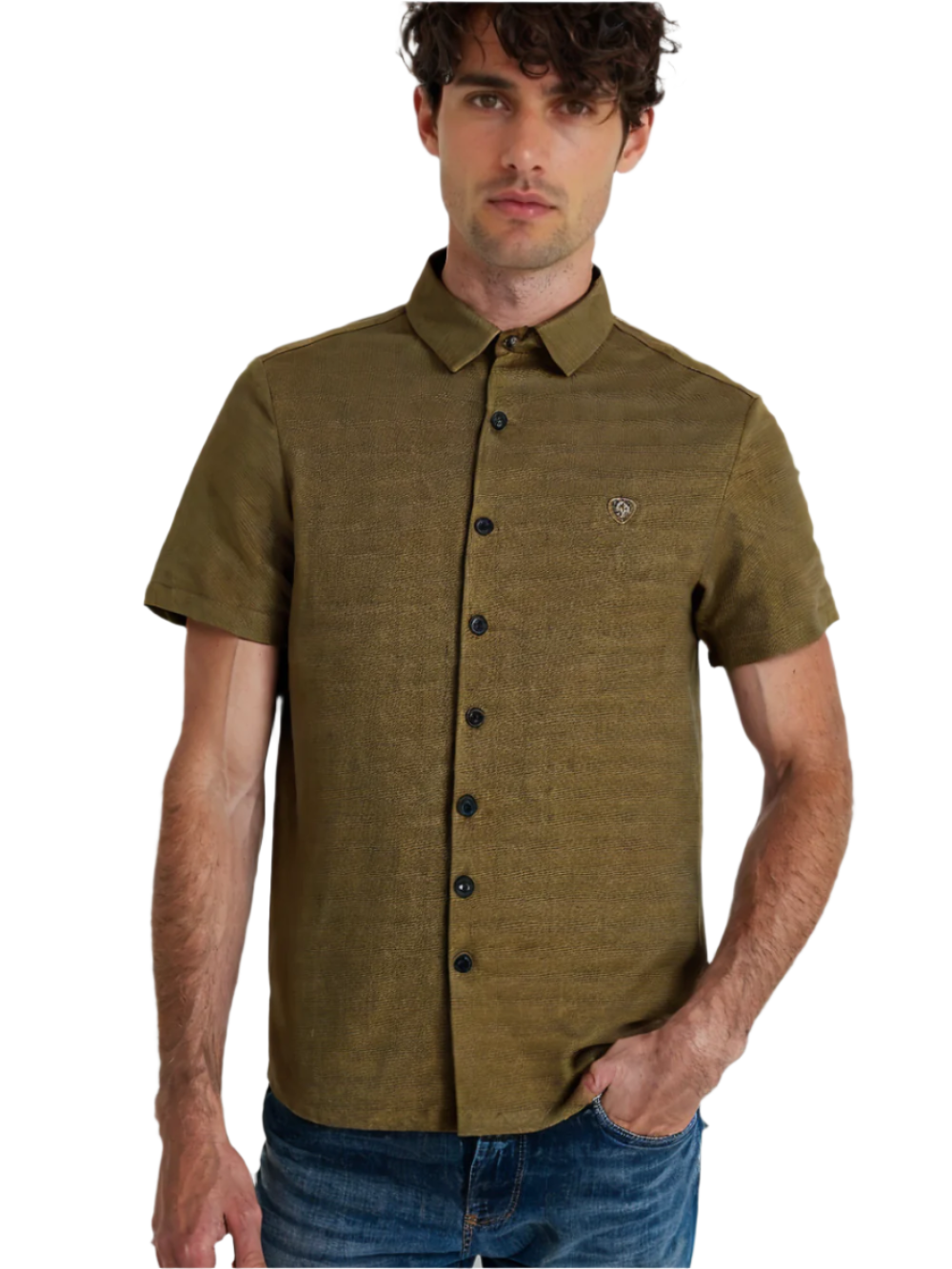 Rex-Straut Men's Solid Shirt Edition