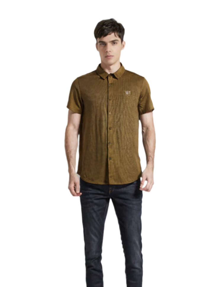 Rex-Straut Men's Solid Shirt Edition