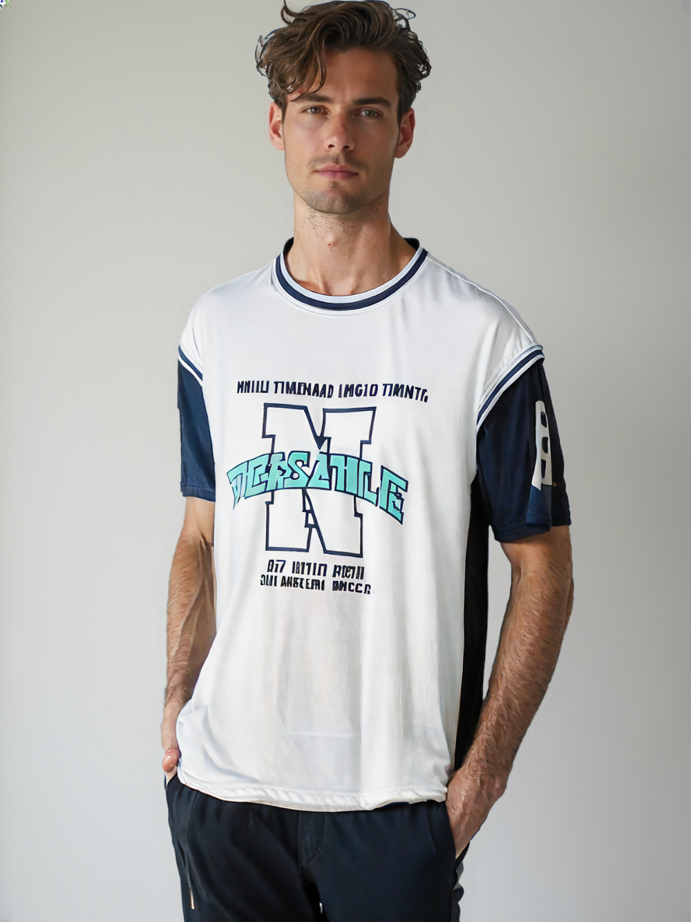 Rex-Straut Men's VERSATILE T-shirt