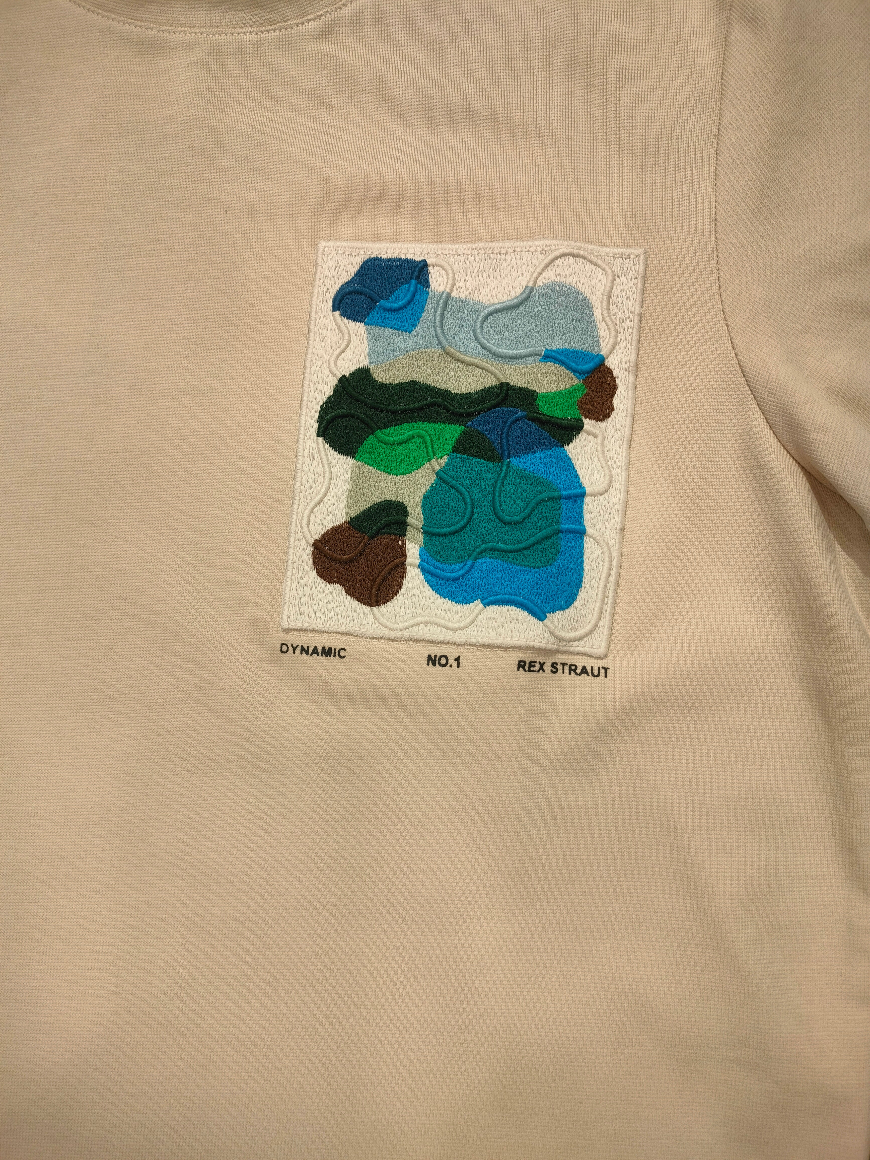 Rex-Straut Men's Move Freely in Style – Freestyle Pastel Tee