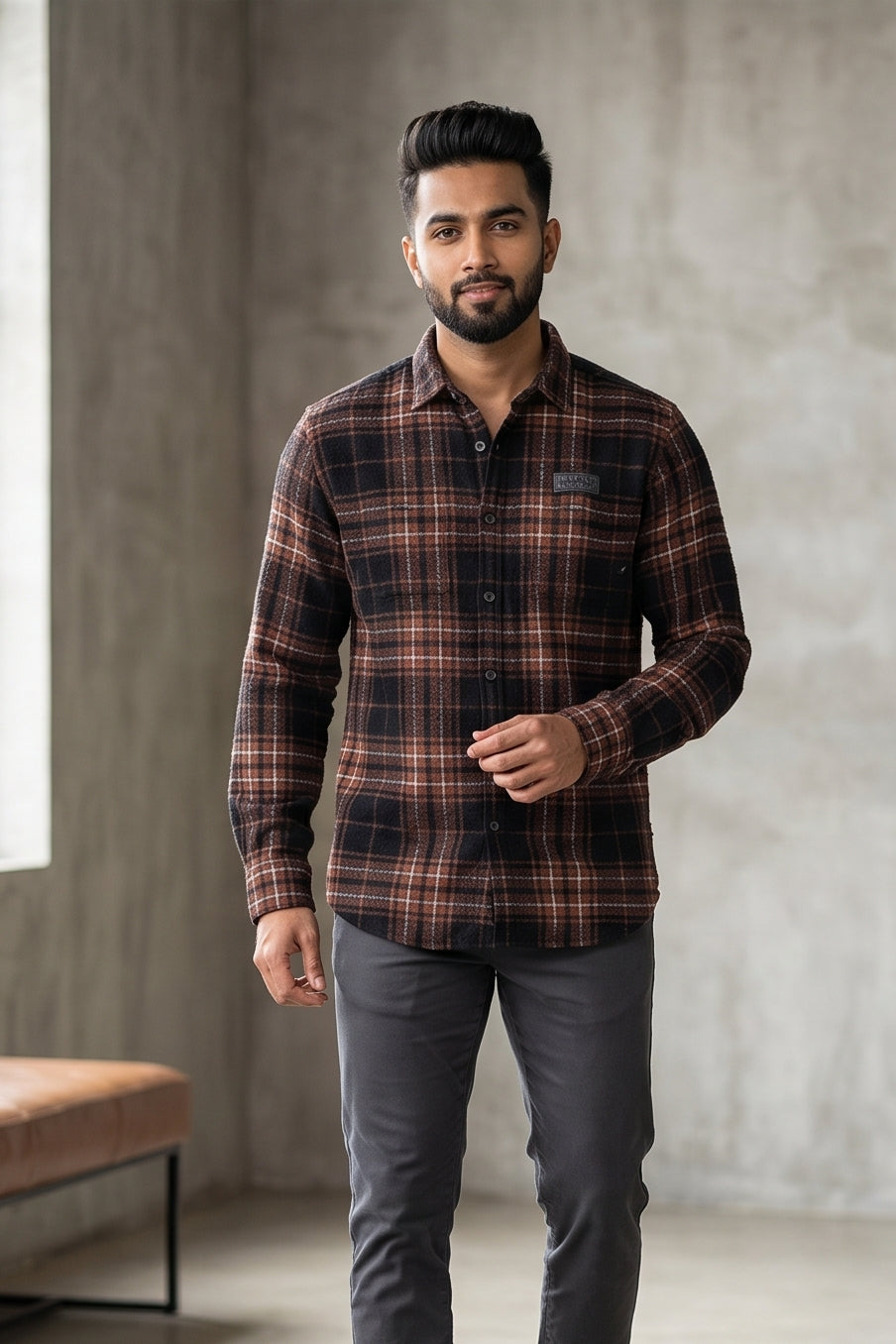 RIVERBLUE MEN's SHIRT