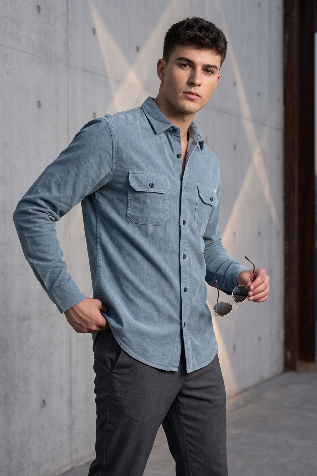 RIVERBLUE MEN's SHIRT