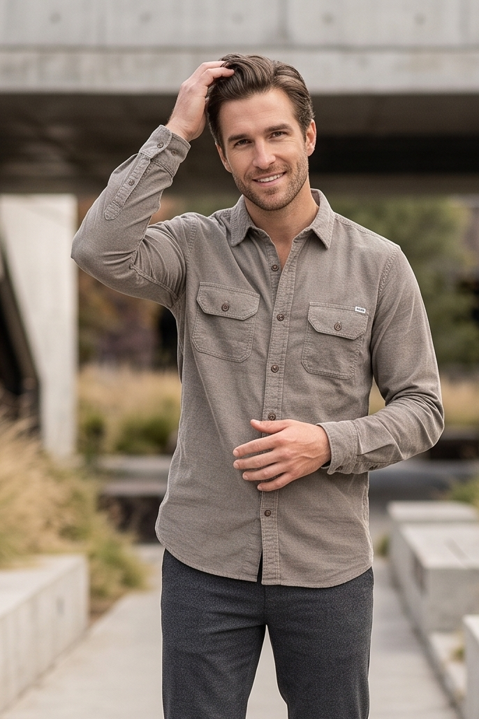 RIVERBLUE MEN's SHIRT