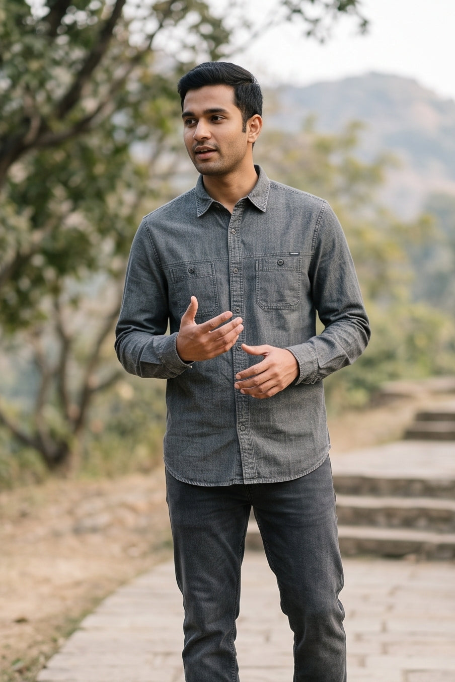 RIVERBLUE MEN's SHIRT