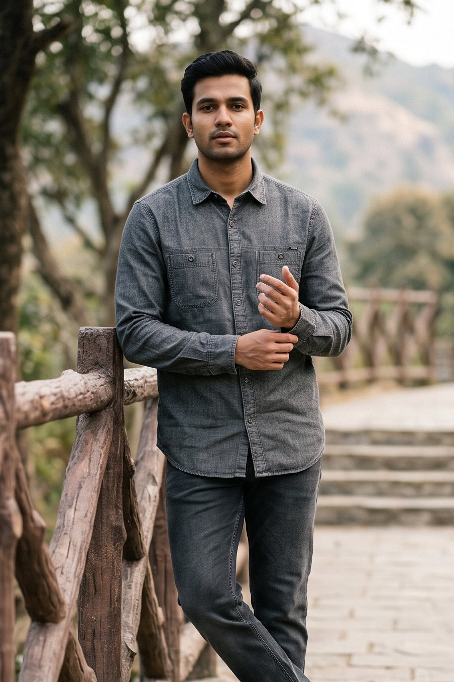 RIVERBLUE MEN's SHIRT