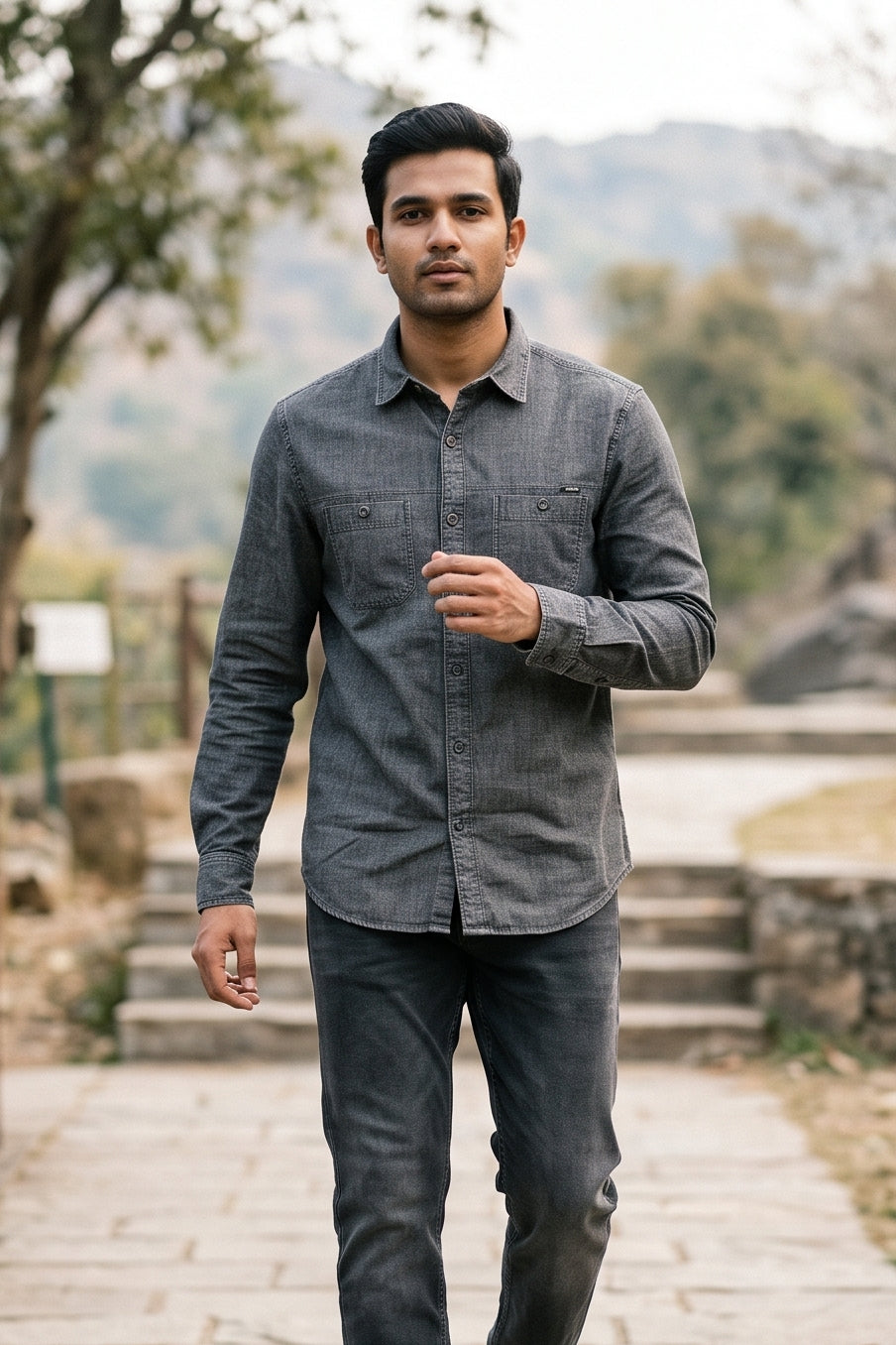 RIVERBLUE MEN's SHIRT
