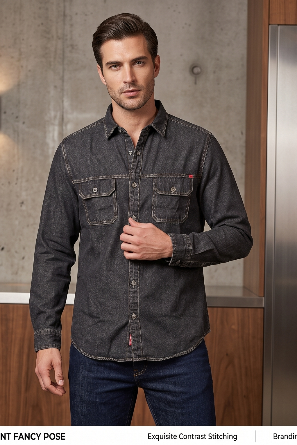 RIVERBLUE MEN's SHIRT