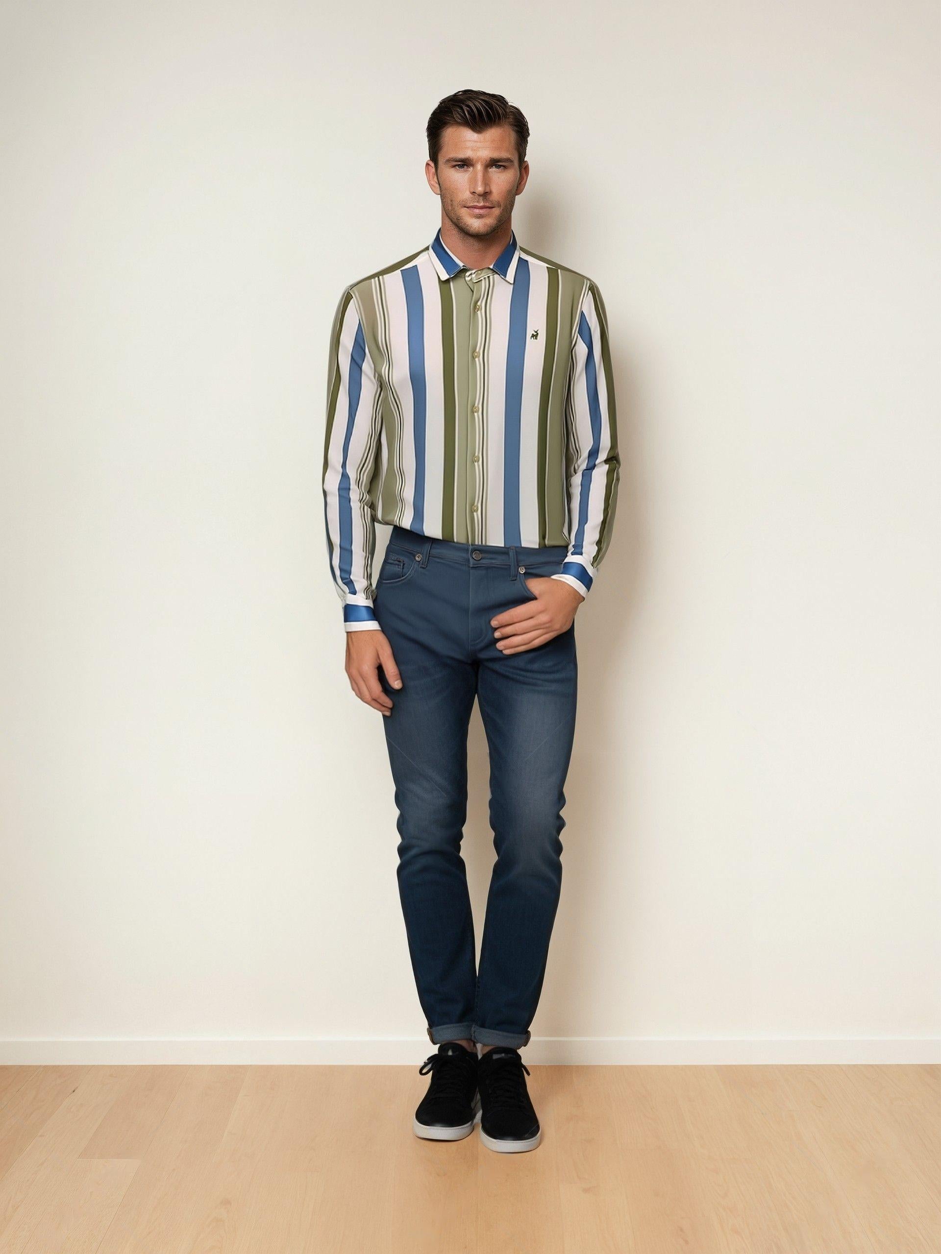 RIVERBLUE Men's  Shirt