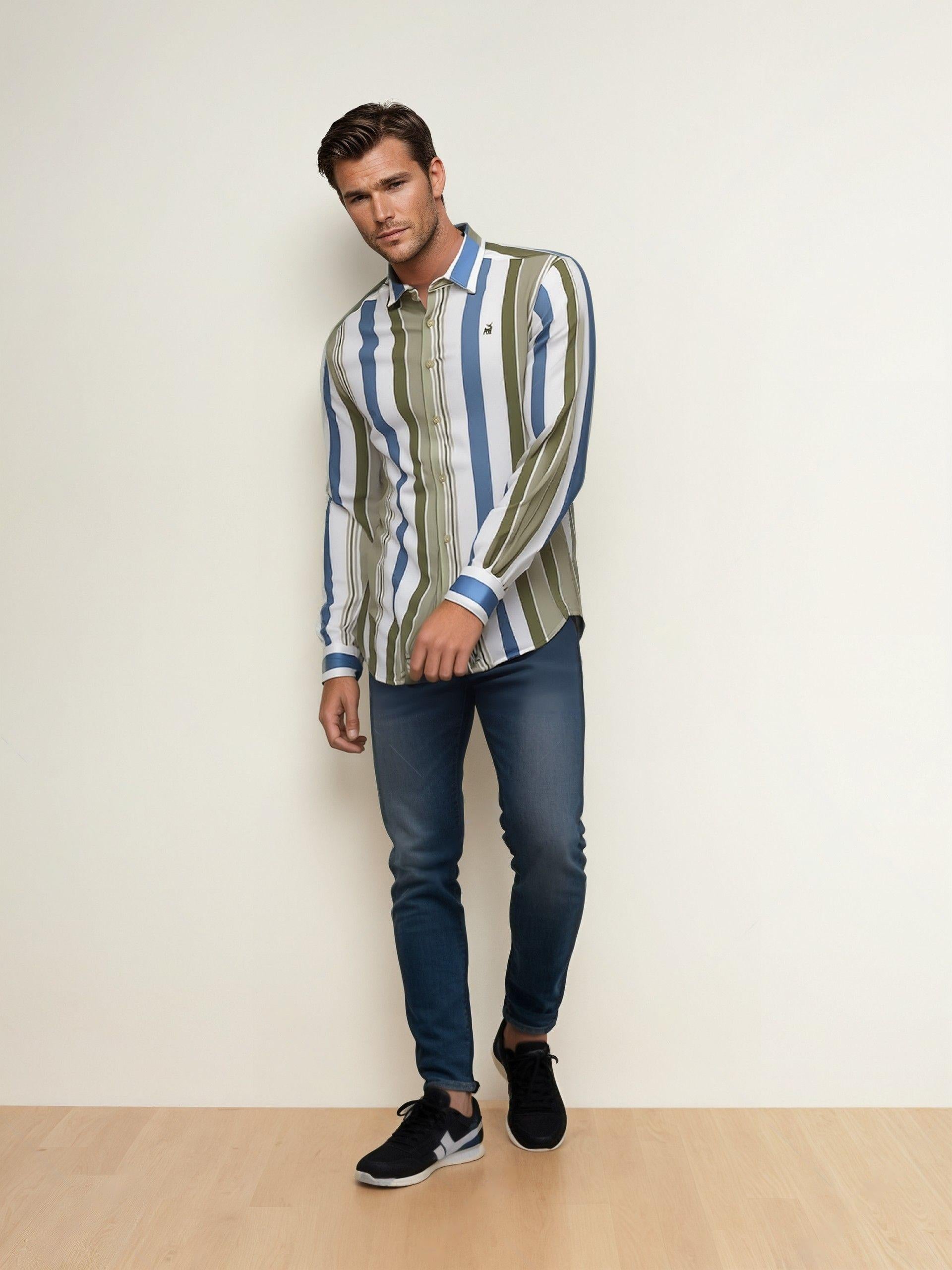 RIVERBLUE Men's  Shirt