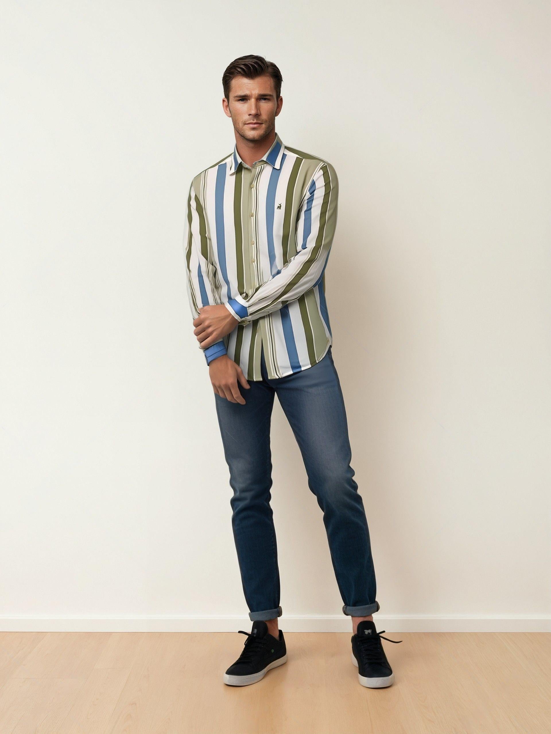 RIVERBLUE Men's  Shirt