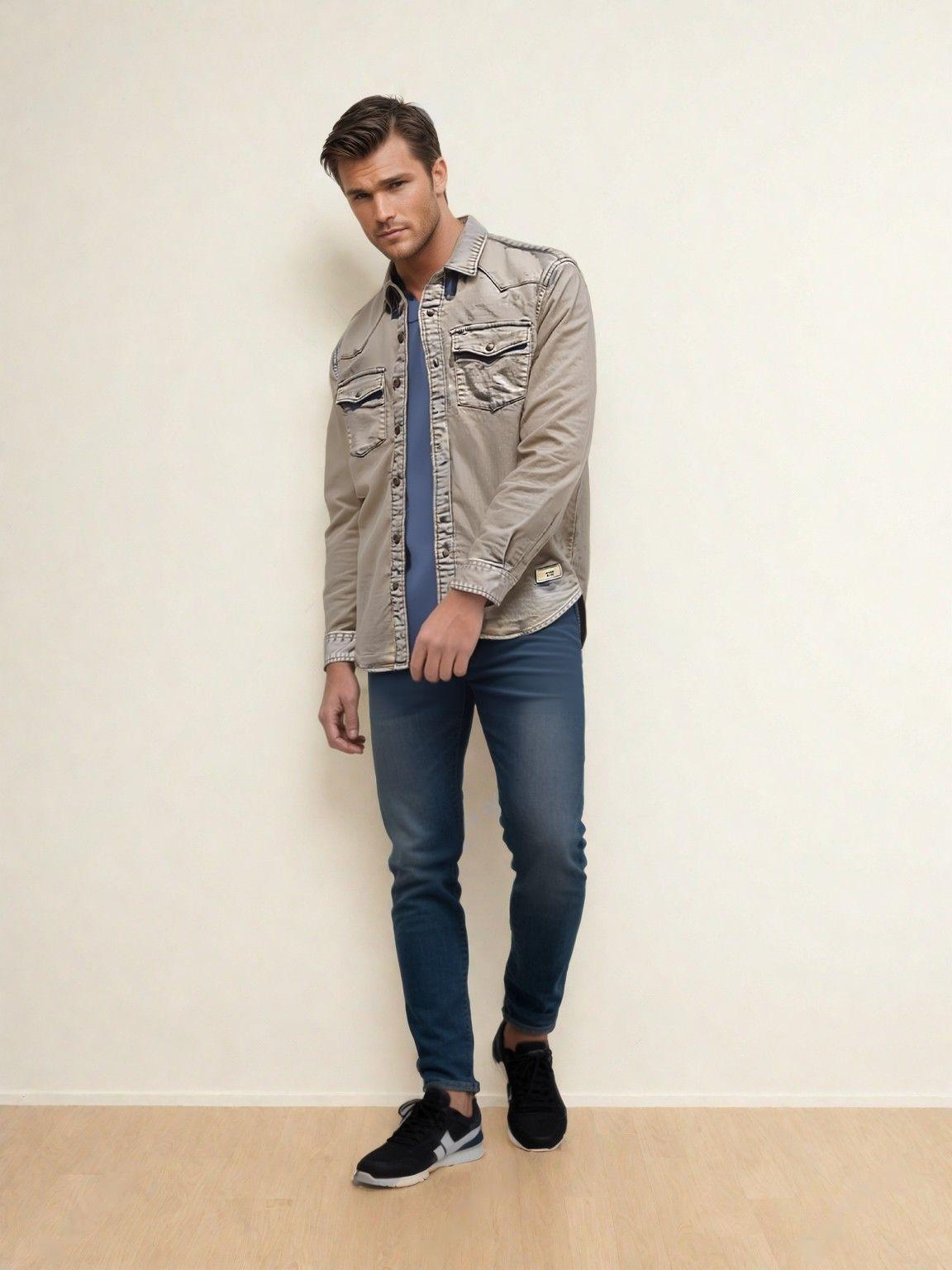 RIVERBLUE Men's  Shirt