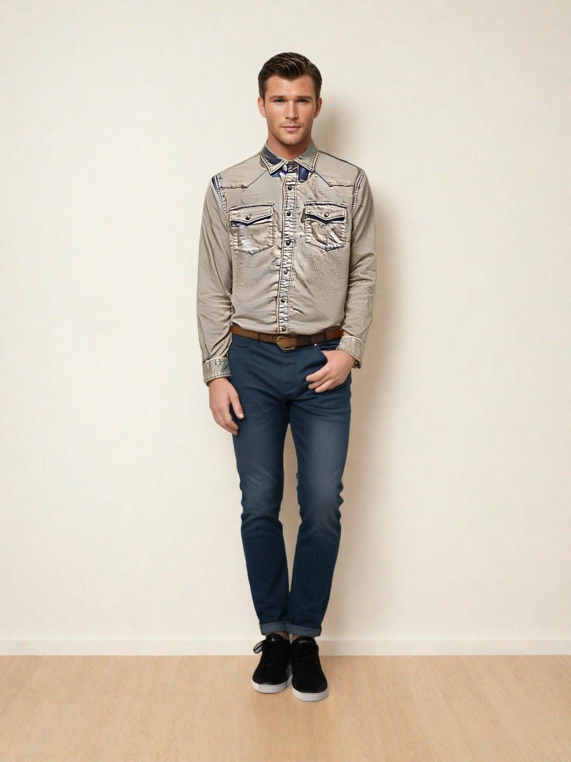 RIVERBLUE Men's  Shirt