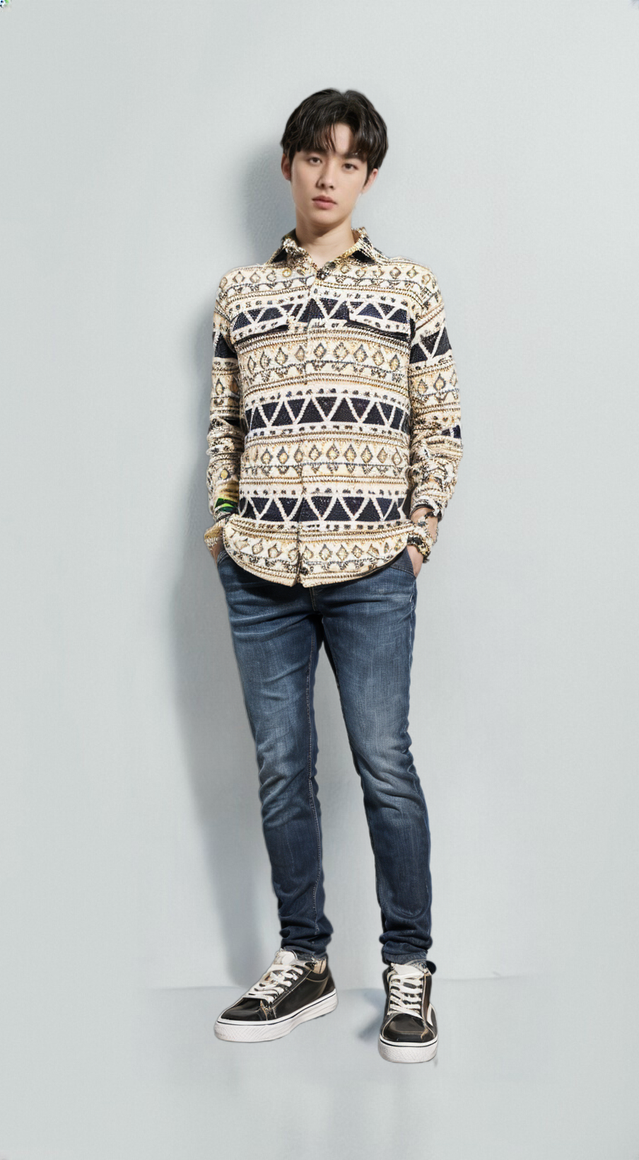 RIVERBLUE Men's Shirt