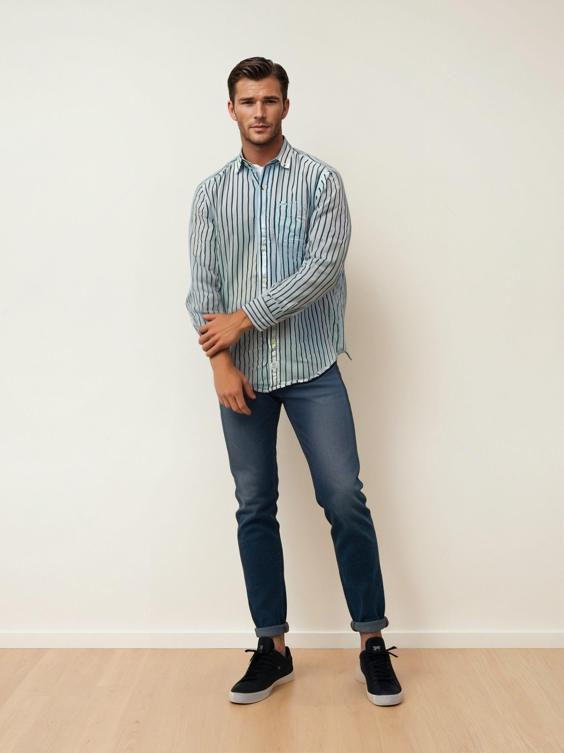 RIVERBLUE Men's  Shirt