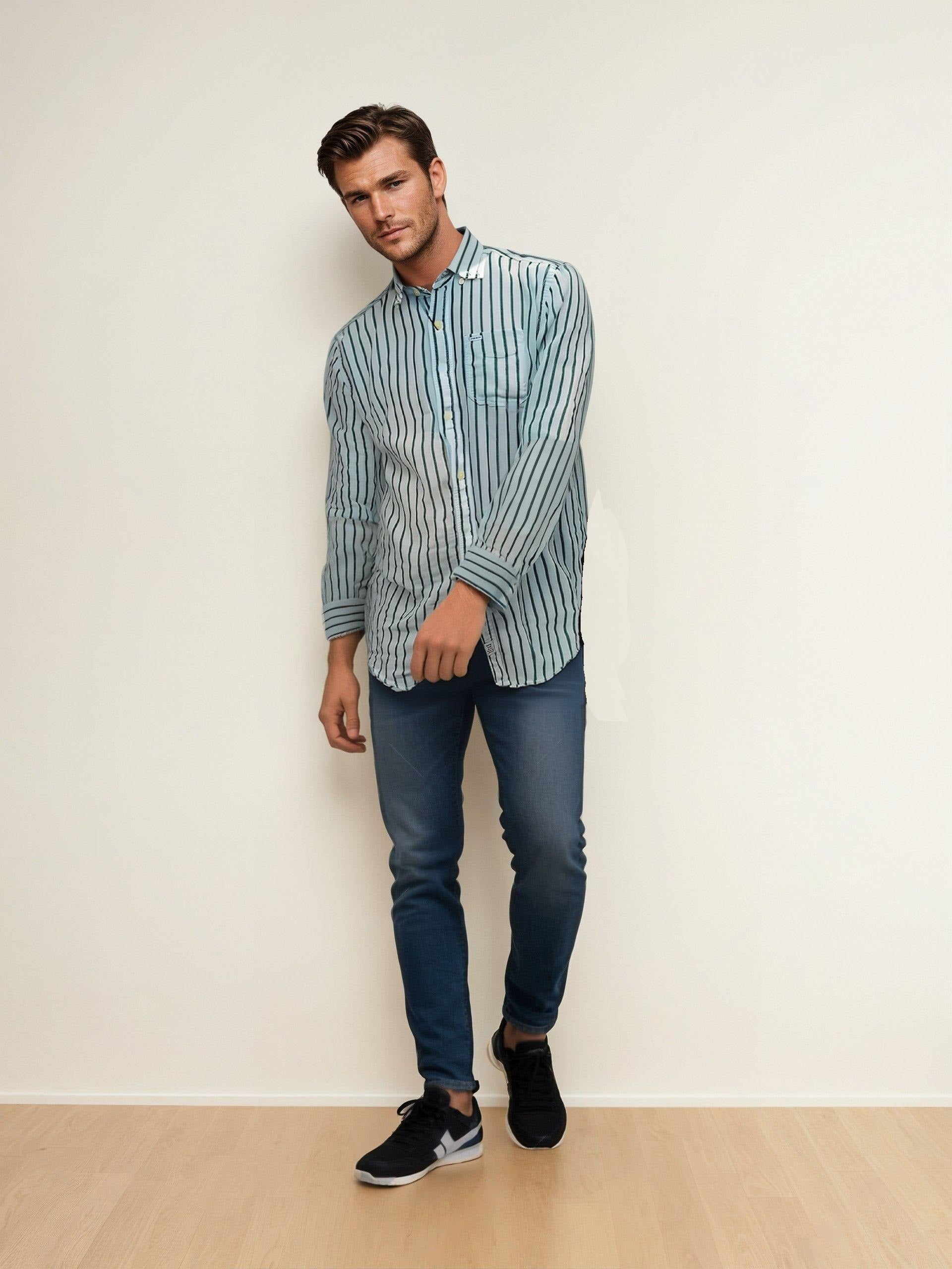 RIVERBLUE Men's  Shirt