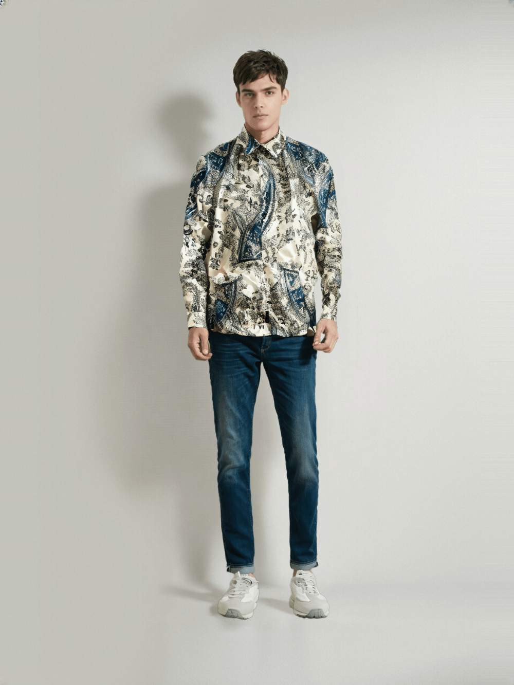 RIVER BLUE Men's Shirt