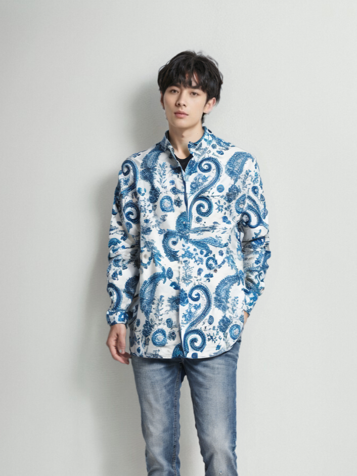 RIVER BLUE Men's Shirt