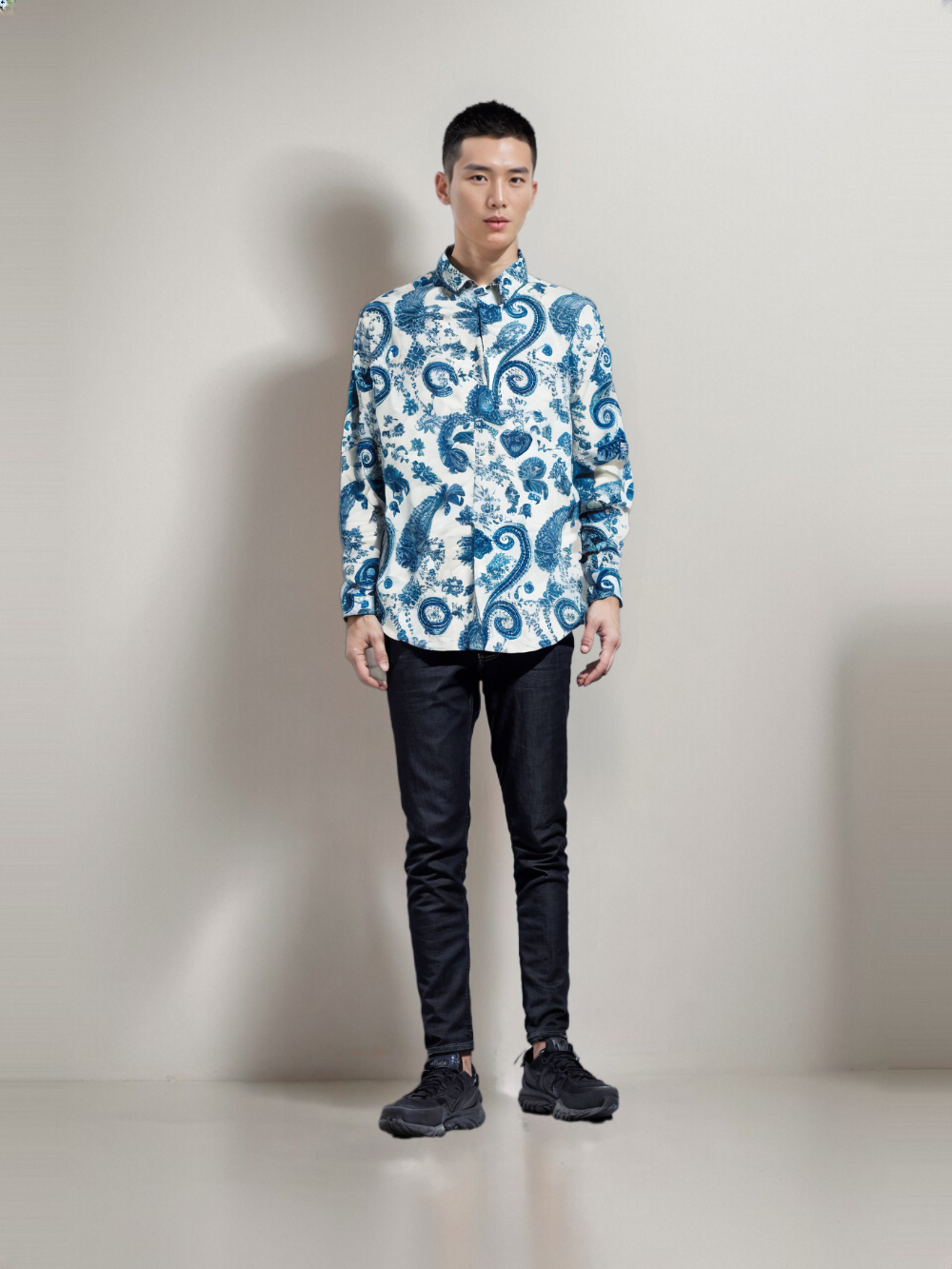 RIVER BLUE Men's Shirt