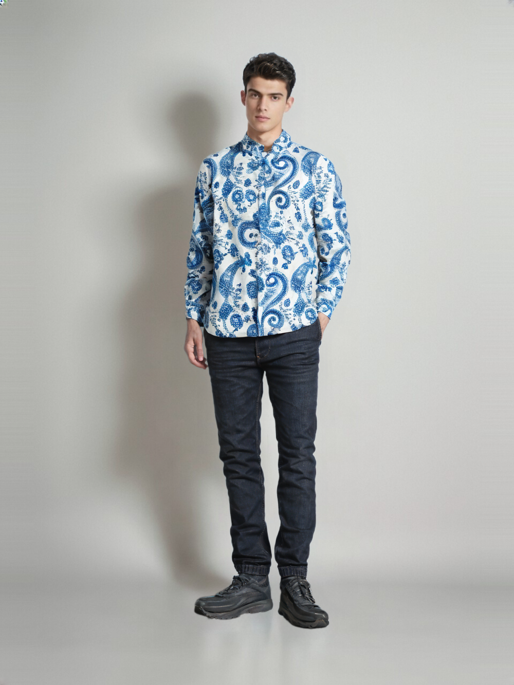 RIVER BLUE Men's Shirt