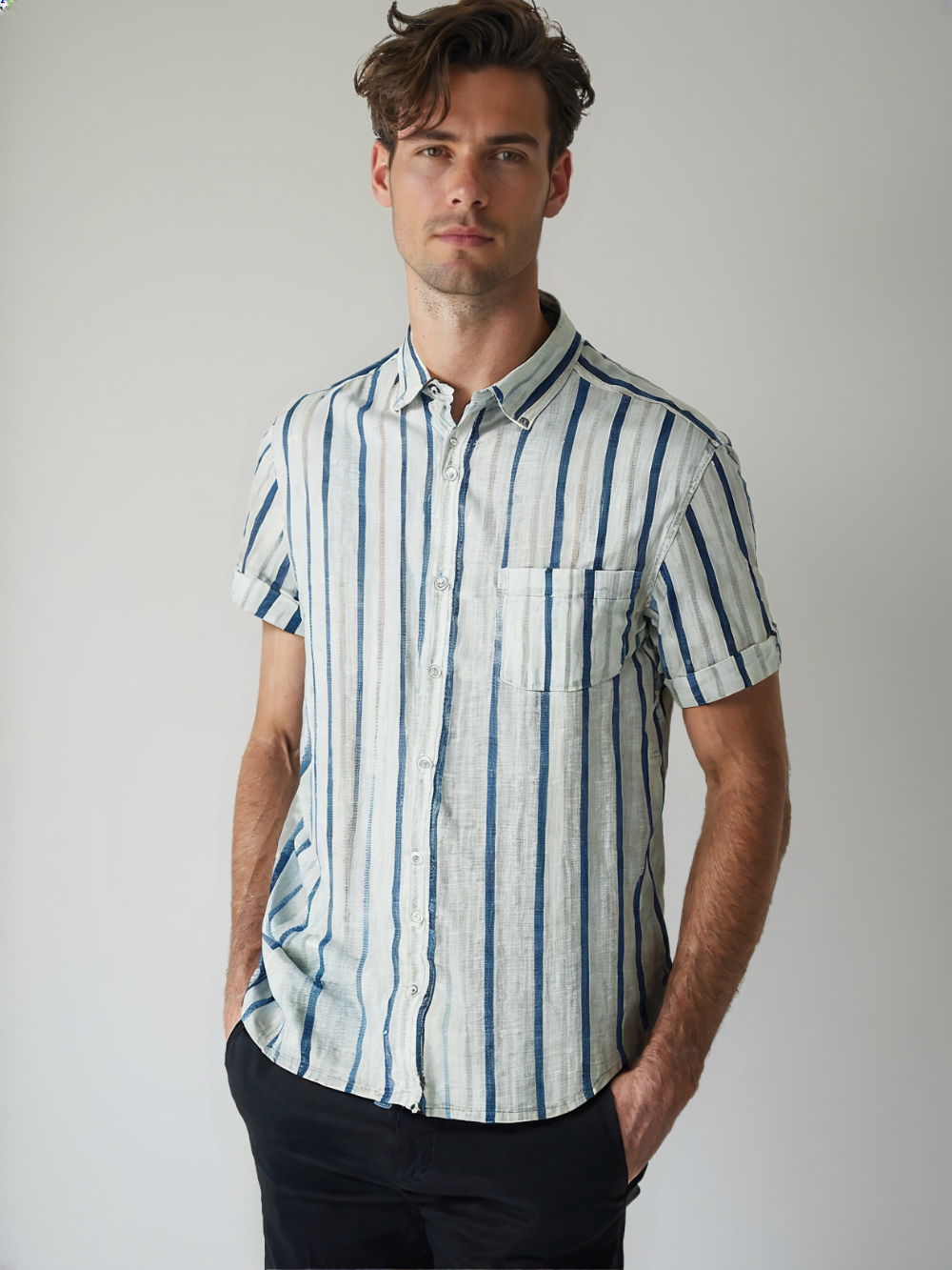 RIVER BLUE Men's Shirt