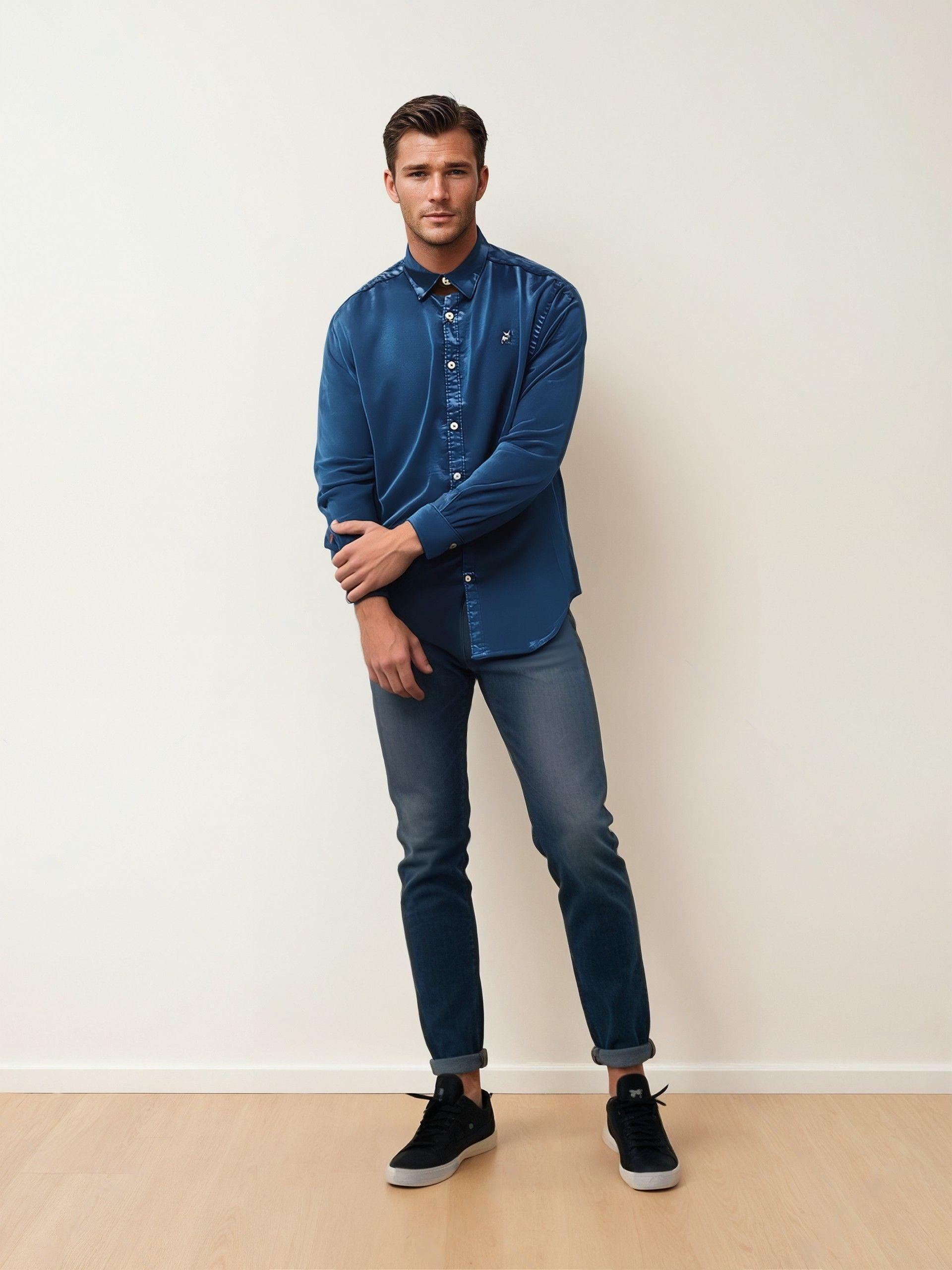 RIVERBLUE Men's shirt