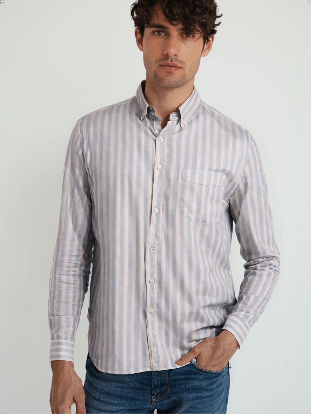 RIVERBLUE Men's Sky Shirt