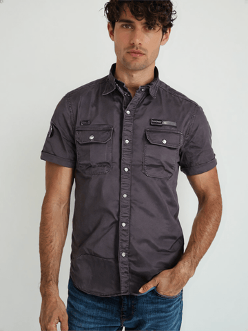 RIVERBLUE Men's Black Shirt