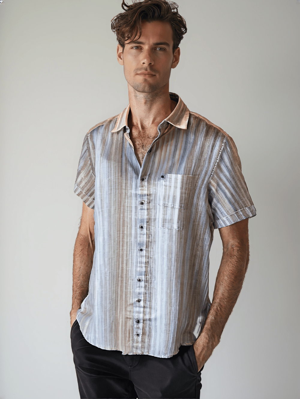 RIVERBLUE Men's Shirt