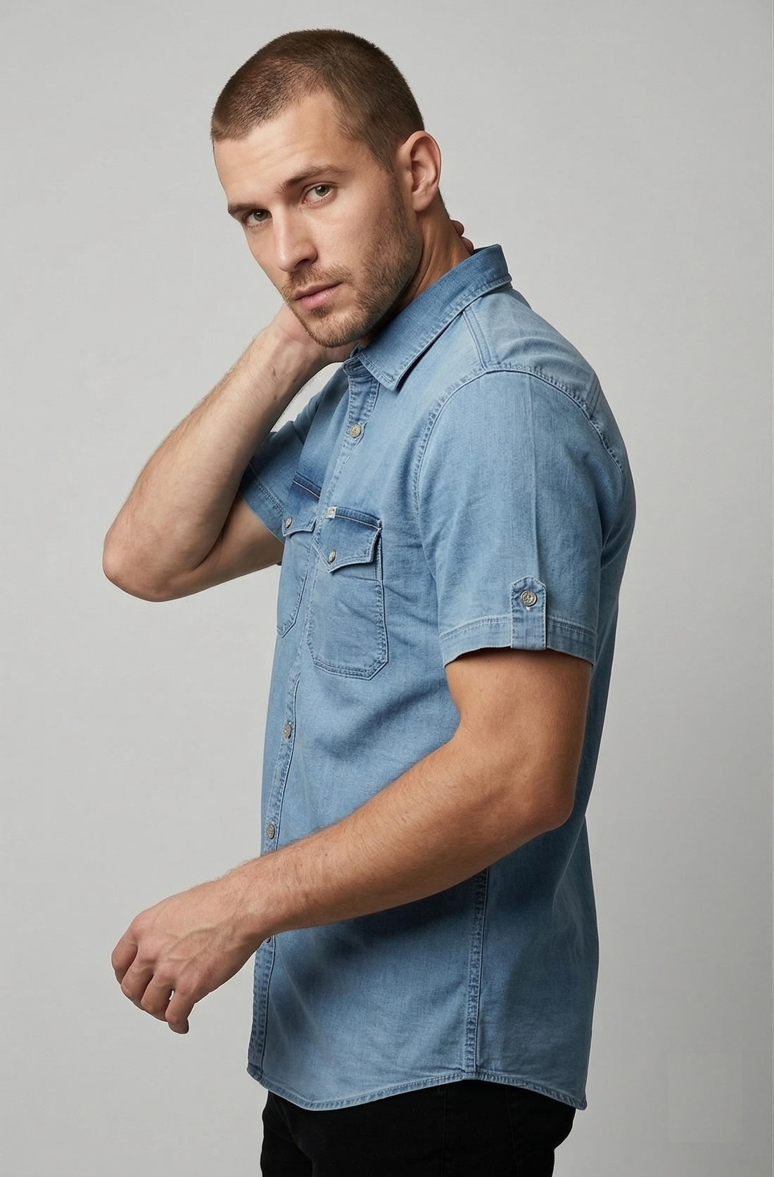 RIVERBLUE MEN's SHIRT