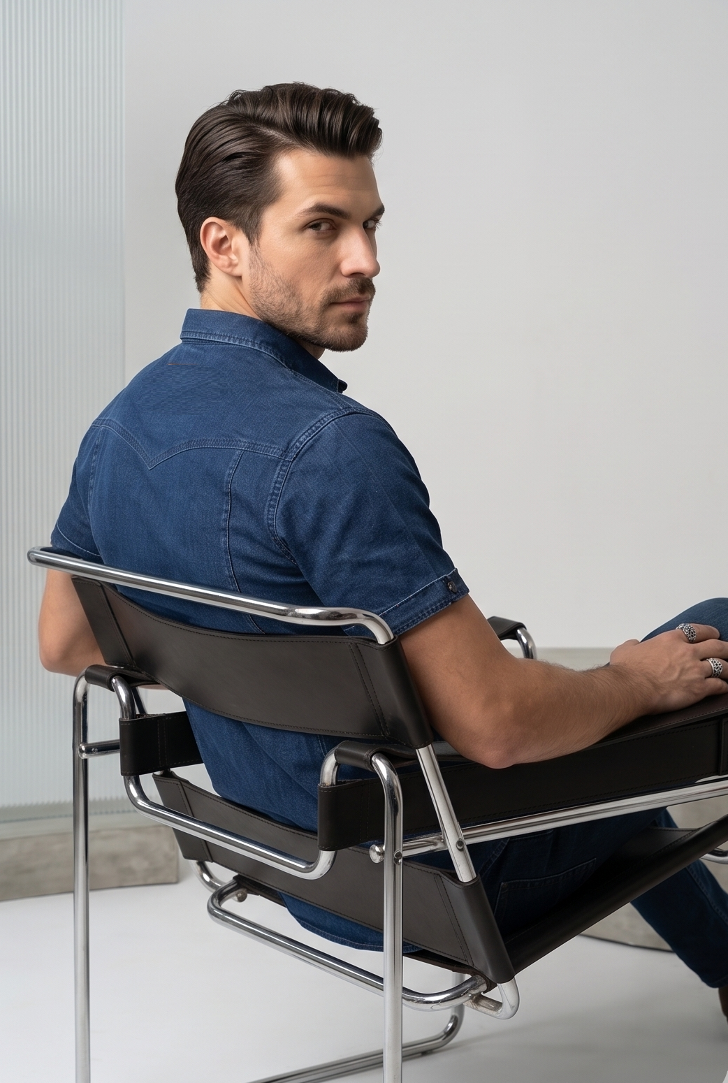 RIVERBLUE MEN's SHIRT