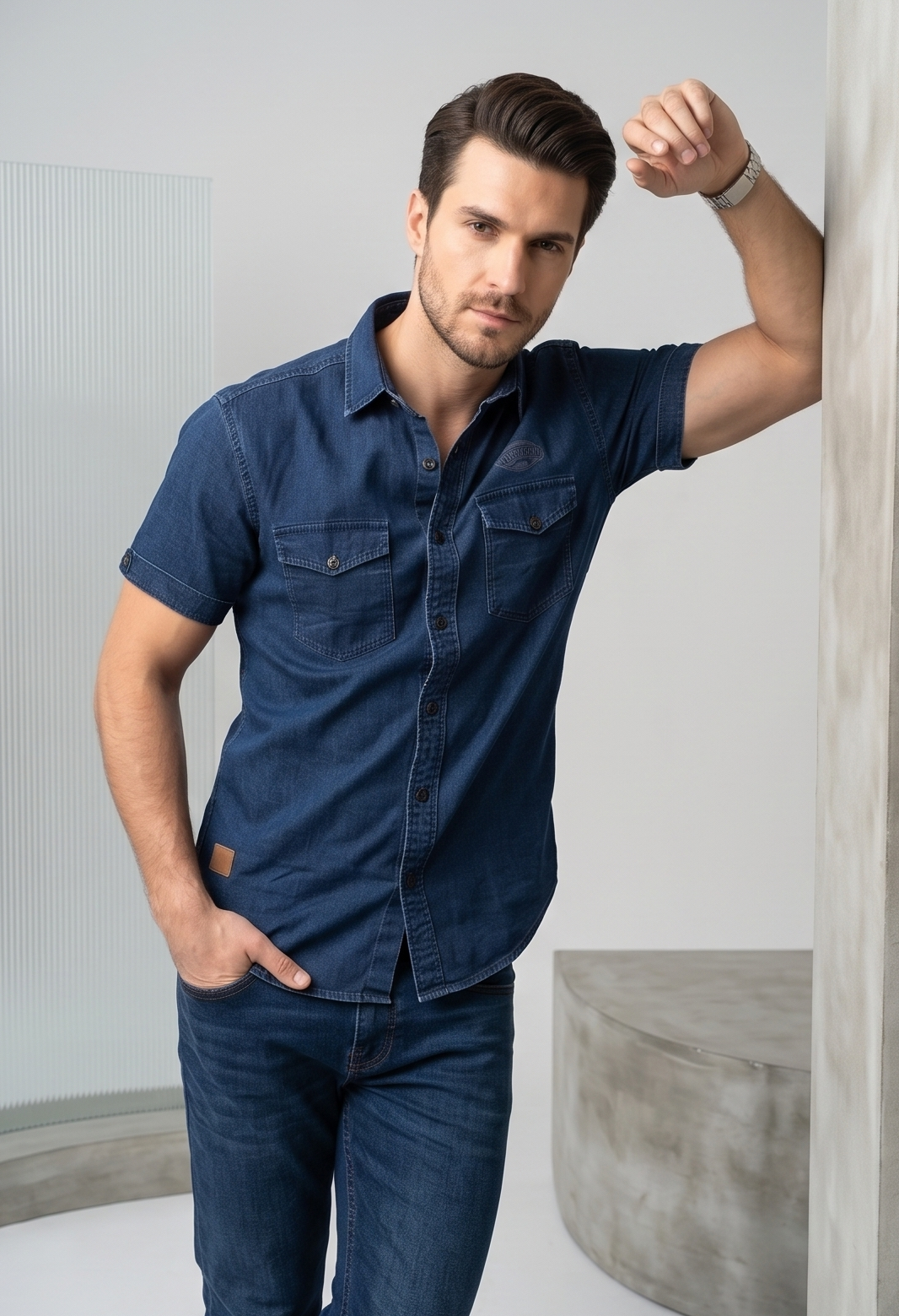 RIVERBLUE MEN's SHIRT