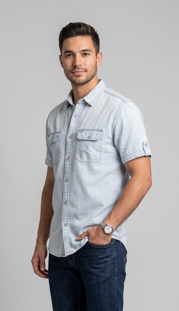 RIVERBLUE MEN's SHIRT