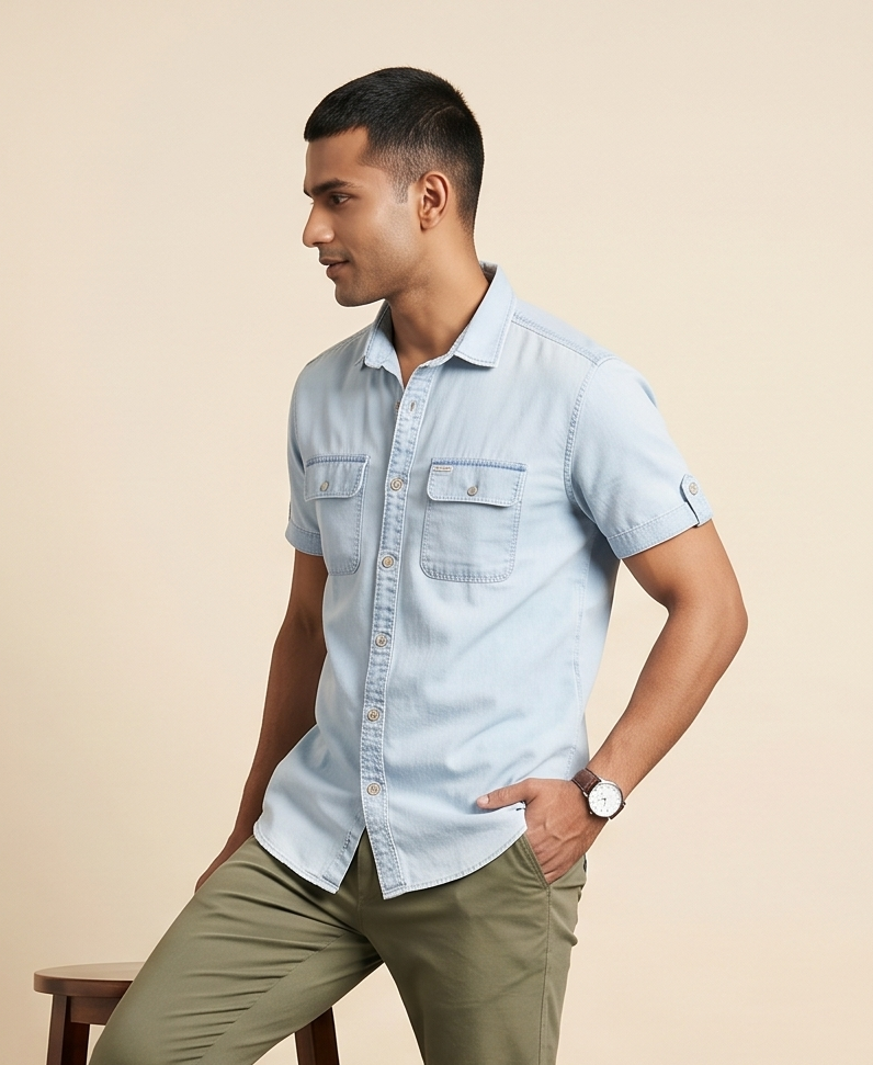 RIVERBLUE MEN's SHIRT
