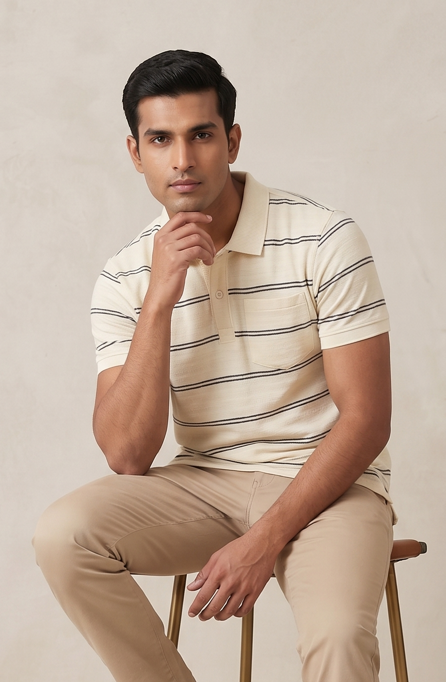 RIVERBLUE MEN's T-SHIRT