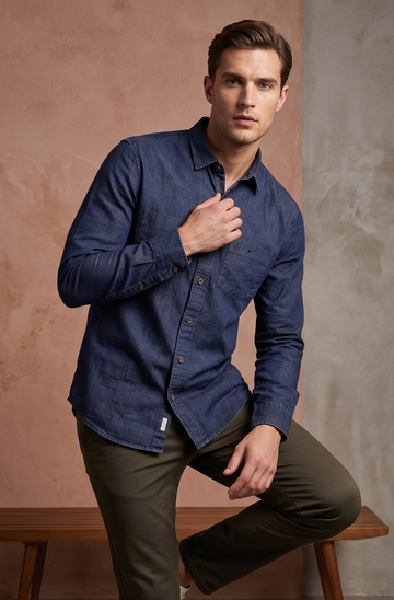 RIVERBLUE MEN's SHIRT