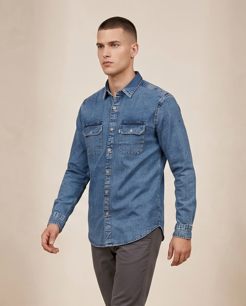 RIVERBLUE MEN's SHIRT