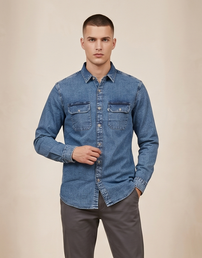 RIVERBLUE MEN's SHIRT