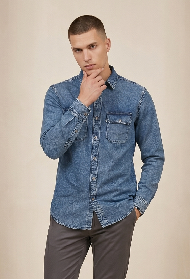 RIVERBLUE MEN's SHIRT