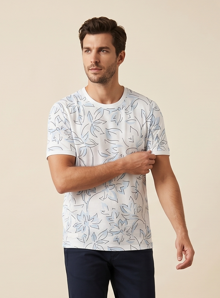 RIVERBLUE MEN's T-SHIRT