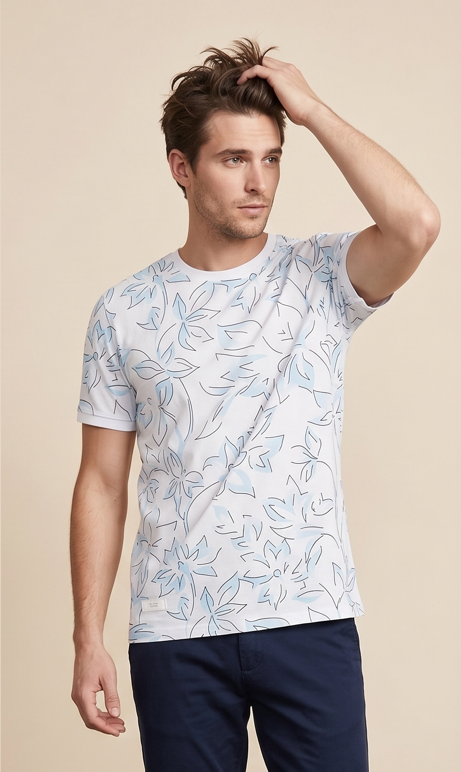 RIVERBLUE MEN's T-SHIRT