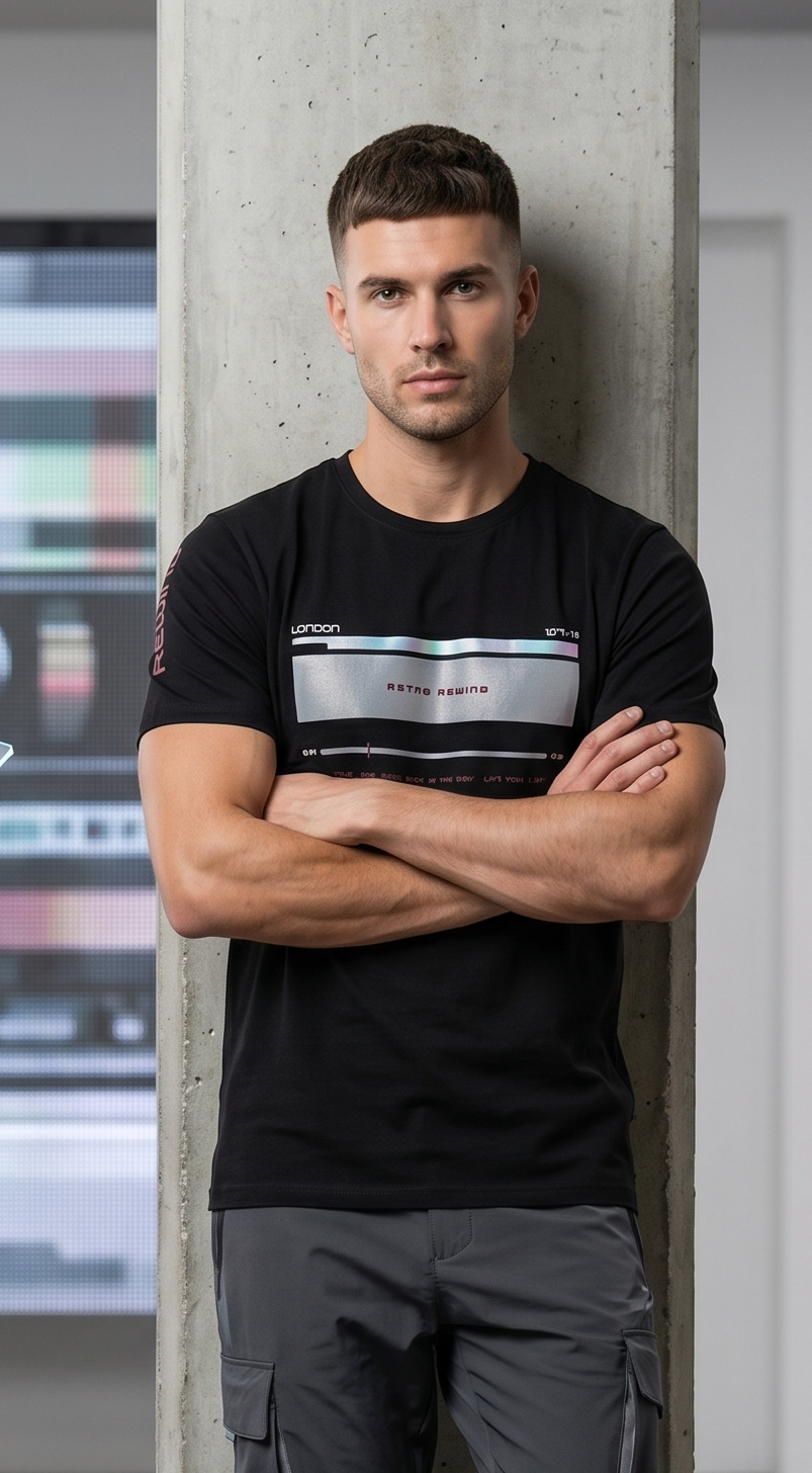 RIVERBLUE MEN's T-SHIRT