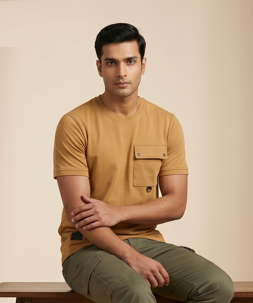 RIVERBLUE MEN's T-SHIRT