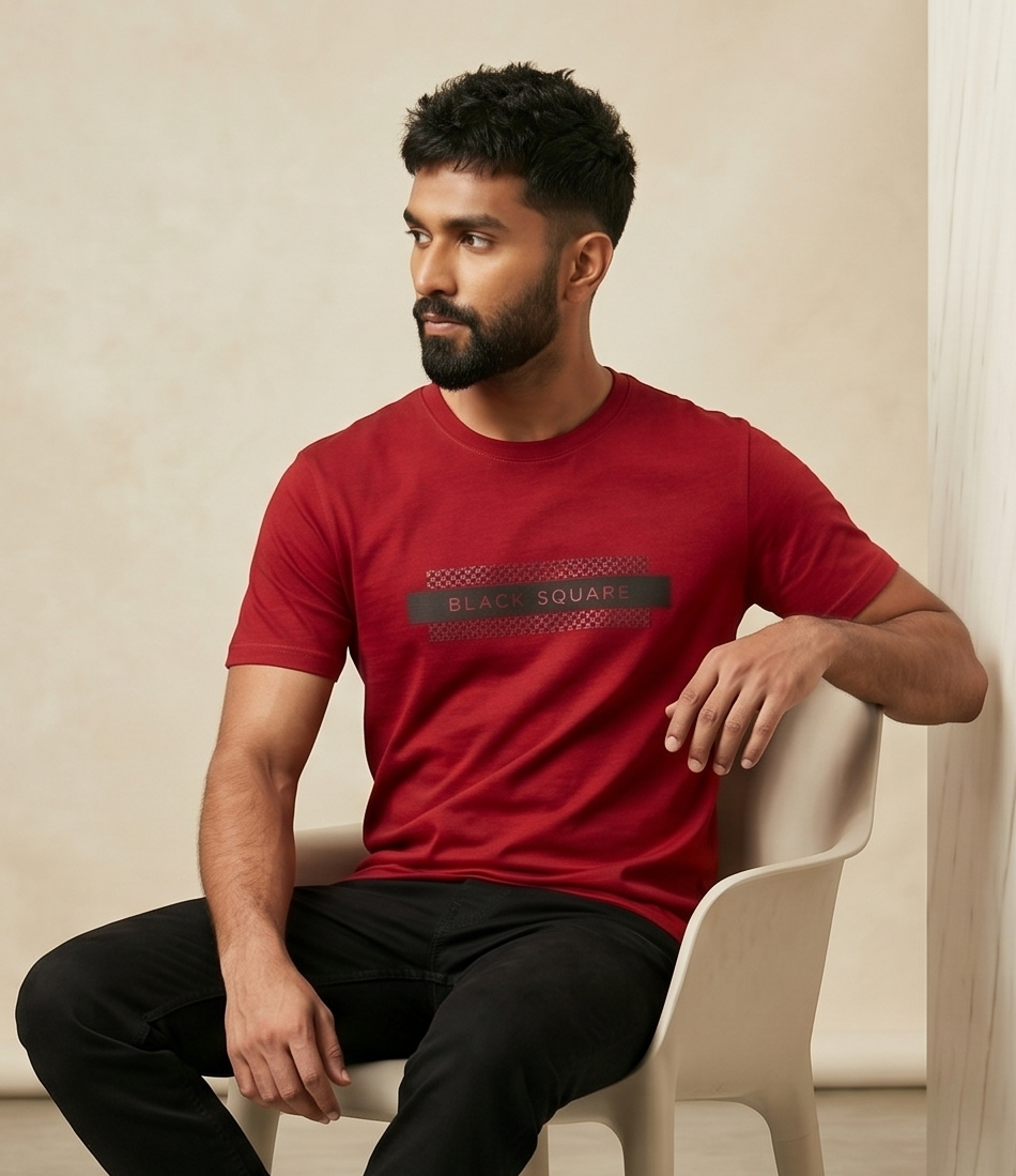 RIVERBLUE MEN's T-SHIRT